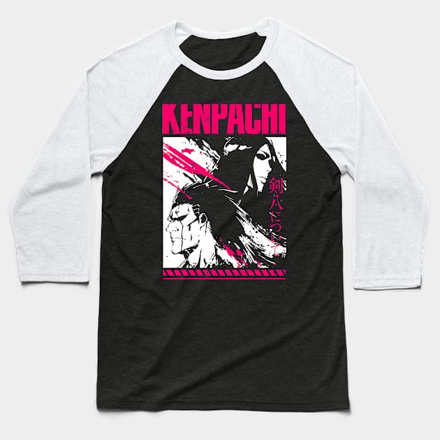 kenpachi generation Baseball T-Shirt by spoilerinc